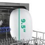 Refurbished electriQ EQDWTTB 6 Place Freestanding Dishwasher