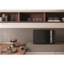 Hotpoint MWHF201B Xtraspace Flatbed 20L Microwave - Black