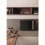 Hotpoint MWHF201B Xtraspace Flatbed 20L Microwave - Black