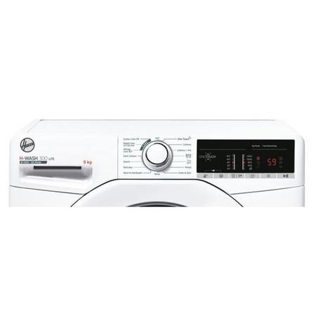 Refurbished Hoover H-Wash 300 Lite H3W49TE/1-80 Smart Freestanding 9KG 1400 Spin Washing Machine White