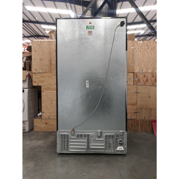 Refurbished Beko ASGN542B Freestanding 344 Litre 50/50 Frost Free American Fridge Freezer Black