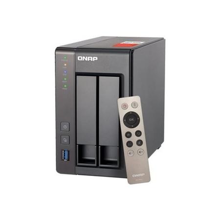 Box Opened Qnap TS-251+ 2G 2 Bay Desktop NAS + Seagate Exos 10TB Nearline SATA 3.5" 7200RPM 256MB Cache
