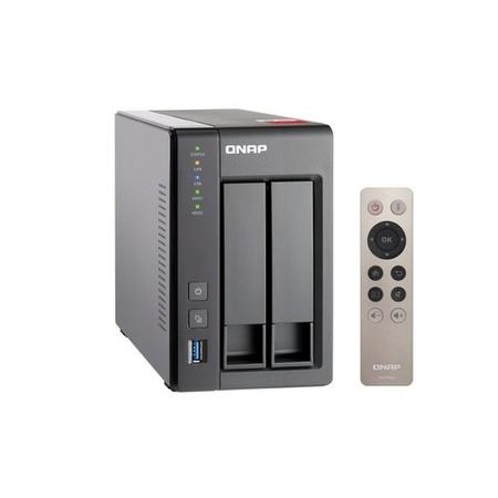 Box Opened Qnap TS-251+ 2G 2 Bay Desktop NAS + Seagate Exos 10TB Nearline SATA 3.5" 7200RPM 256MB Cache