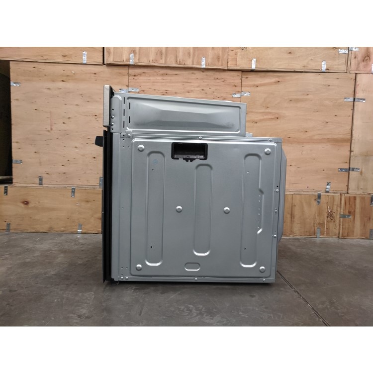 Refurbished electriQ EQOVENM1 60cm Single Built In Electric Oven Stainless Steel