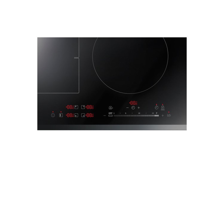 Refurbished Samsung NZ64K7757BK 60cm 4 Zone Induction Hob Black