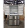 Refurbished Haier HB26FSSAAA Freestanding 750 Litre 70/30 Frost Free Fridge Freezer Silver