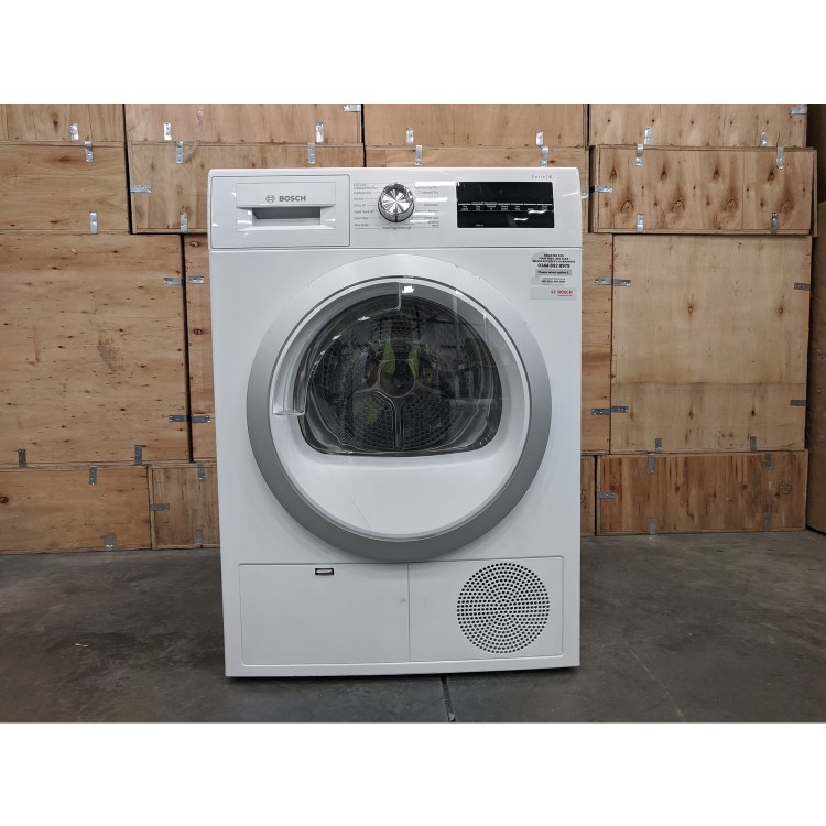 Refurbished Bosch Serie 6 WTG86402GB Freestanding Condenser 8KG Tumble Dryer White
