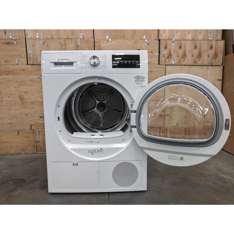 Refurbished Bosch Serie 6 WTG86402GB Freestanding Condenser 8KG Tumble Dryer White