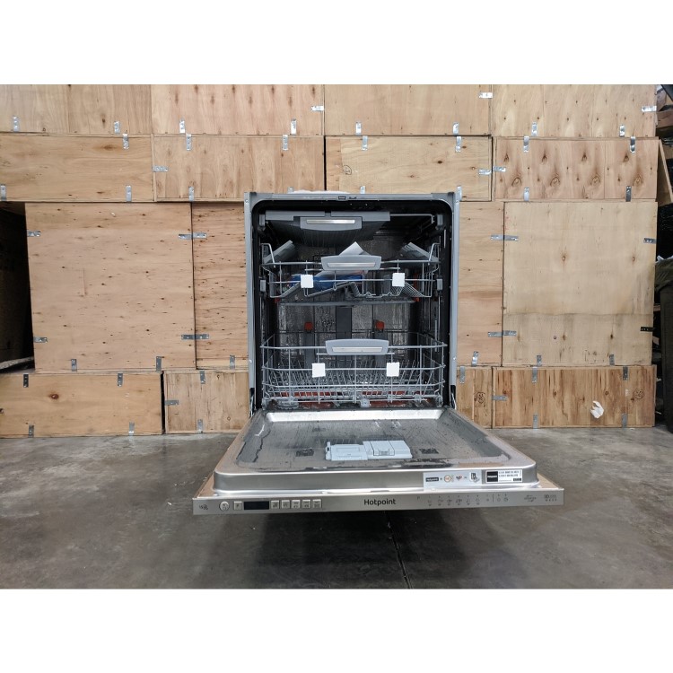 Refurbished Hotpoint HIO3P33WLEUK 15 Place Fully Integrated Dishwasher With Modular Cutlery Tray