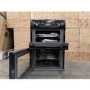 Refurbished Refubished Amica AFG6450BL 60cm Double Oven Gas Cooker with Catalytic Liners Black