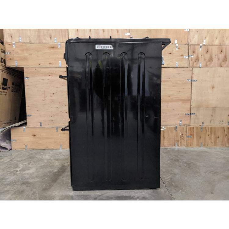 Refurbished Refubished Amica AFG6450BL 60cm Double Oven Gas Cooker with Catalytic Liners Black