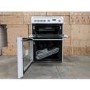 Refurbished Hotpoint Ultima HUG61P 60cm Double Oven Gas Cooker White