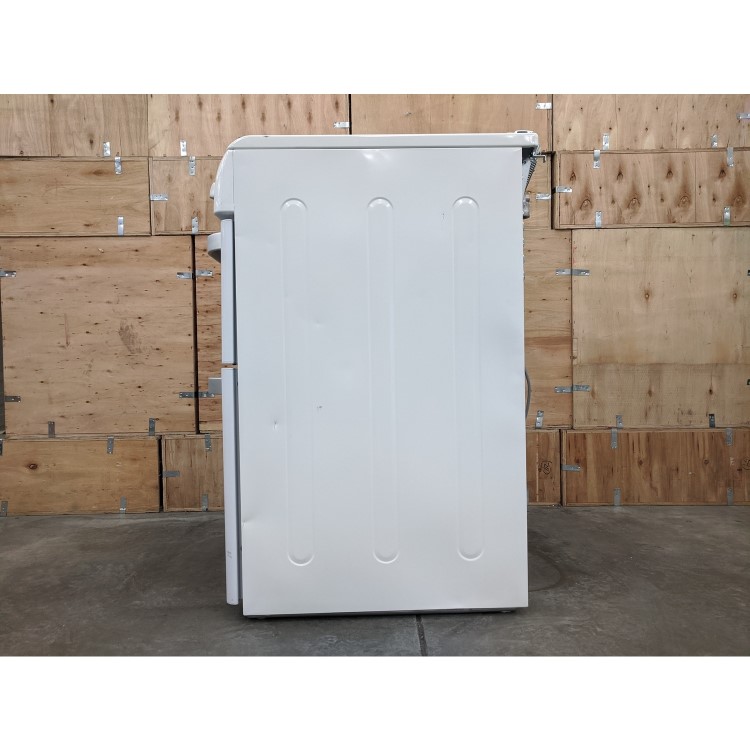 Refurbished Hotpoint Ultima HUG61P 60cm Double Oven Gas Cooker White