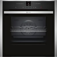 Refurbished Neff N70 B57CR22N0B Slide & Hide Pyrolytic Self Cleaning 60cm Single Built In Electric Oven Stainless Steel