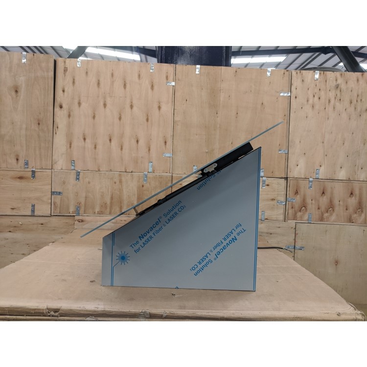 Refurbished Smeg KV28S 80cm Angled Cooker Hood Silver