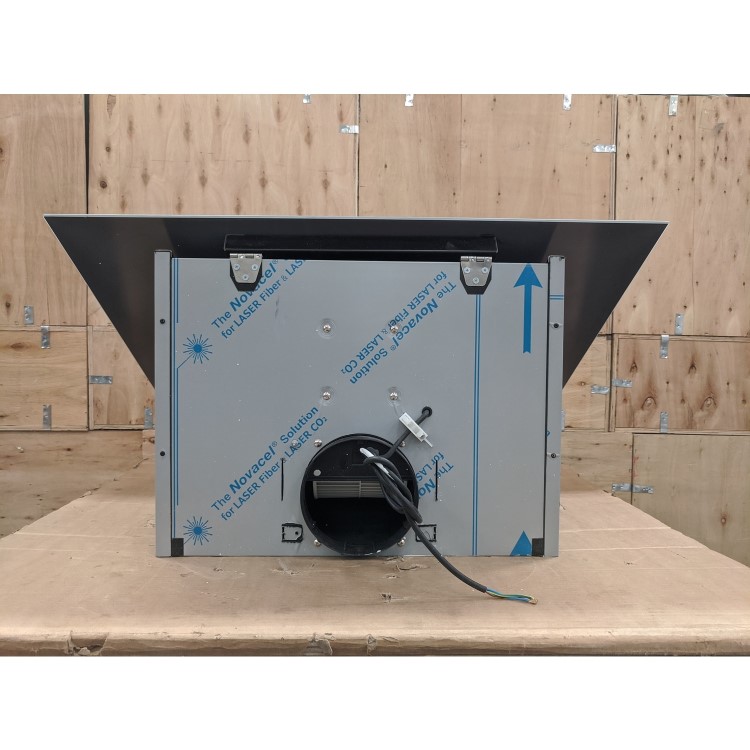 Refurbished Smeg KV28S 80cm Angled Cooker Hood Silver