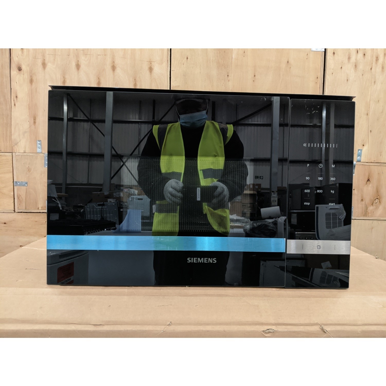 Refurbished Siemens iQ500 BF525LMS0B Built In 20L 800W Microwave