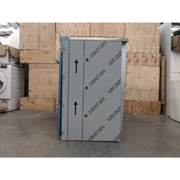 Refurbished Smeg Symphony SYD4110 110cm Dual Fuel Range Cooker Stainless Steel