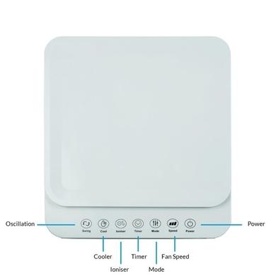 Refurbished electriQ Slimline ECO 6L Air Cooler with Built-In Air Purifier and Humidifier