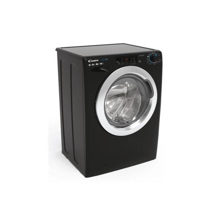 Refurbished Candy Smart Pro CSO14103TWCBE-80 Freestanding 10KG 1400 Spin Washing Machine Black