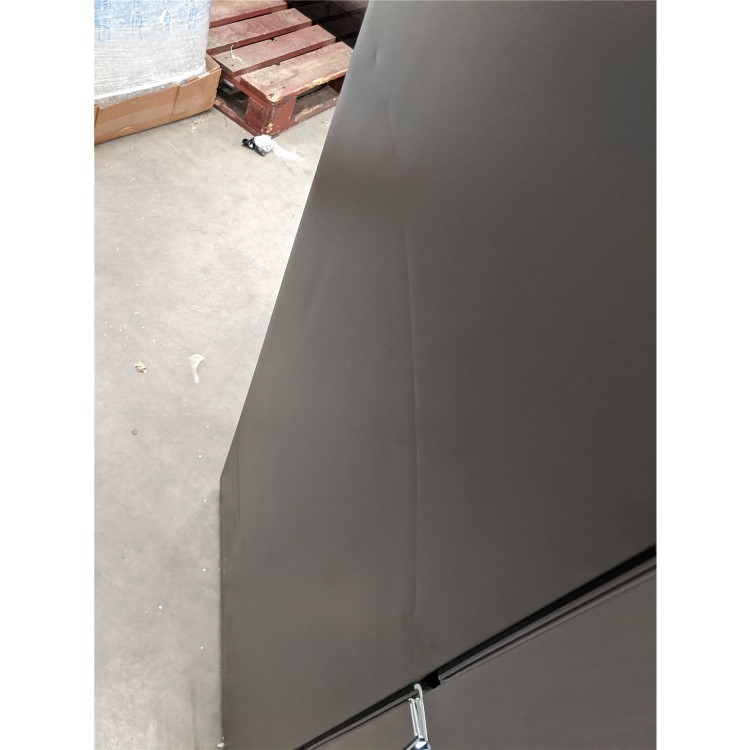 Refurbished Haier HB16WSNAA Freestanding 422 Litre 70/30 American Fridge Freezer Graphite