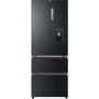 Refurbished Haier HB16WSNAA Freestanding 422 Litre 70/30 American Fridge Freezer Graphite