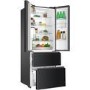 Refurbished Haier HB16WSNAA Freestanding 422 Litre 70/30 American Fridge Freezer Graphite