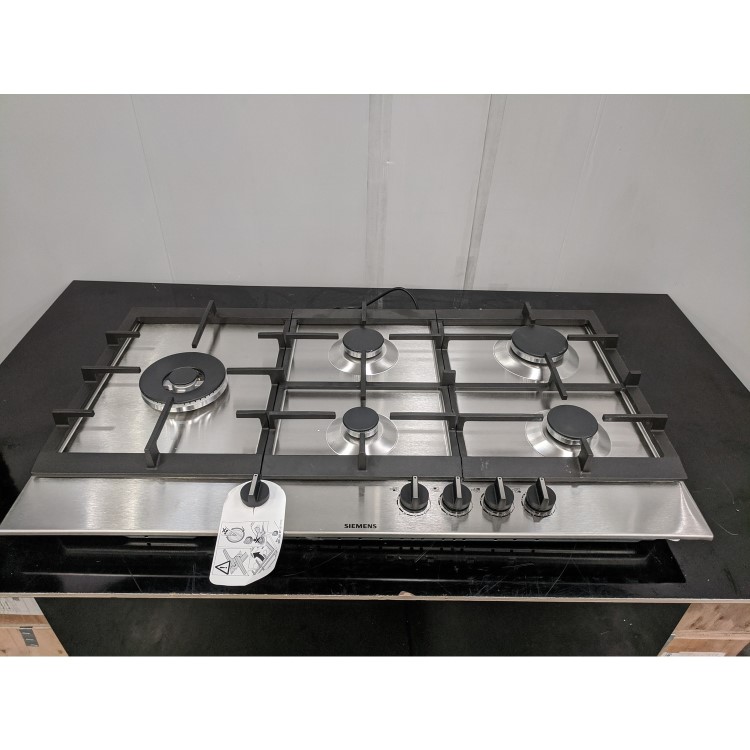 Refurbished Siemens iQ500 EC9A5SB90 92cm 5 Burner Gas Hob Stainless Steel