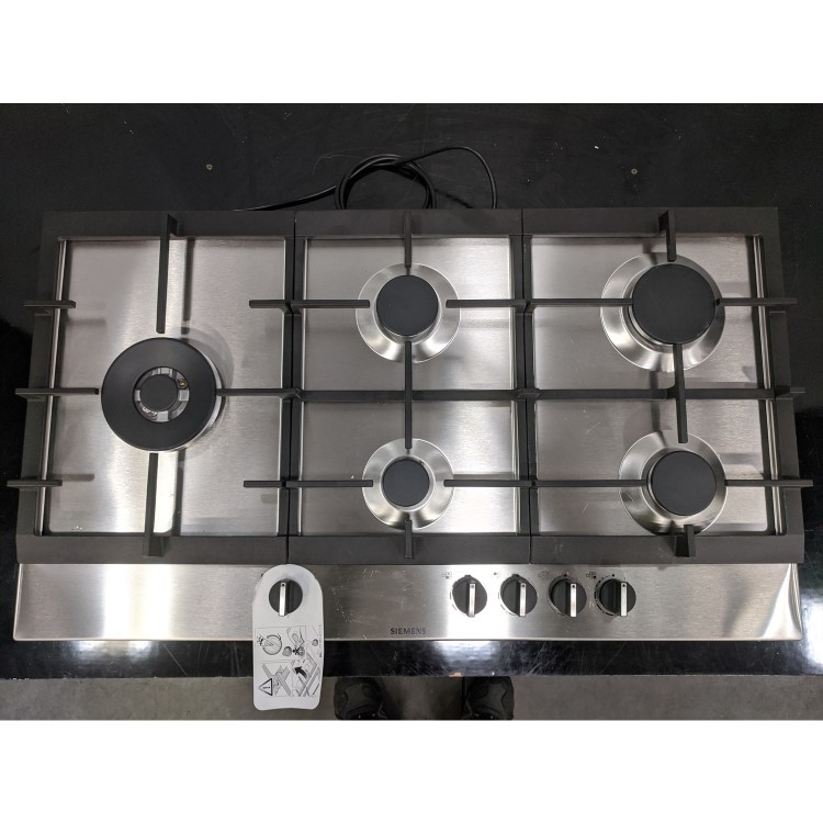 Refurbished Siemens iQ500 EC9A5SB90 92cm 5 Burner Gas Hob Stainless Steel