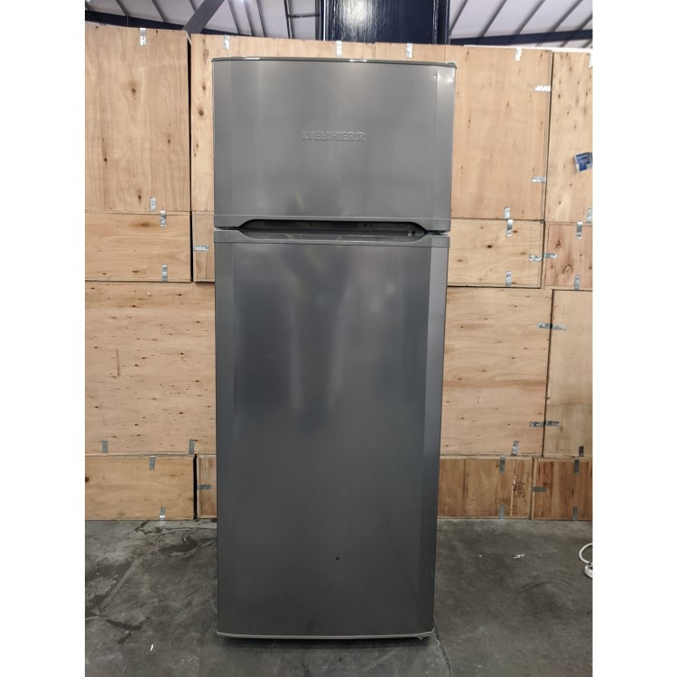 Refurbished Liebherr CTel2531 Freestanding 233 Litre 80/20 Fridge Freezer Stainless Steel