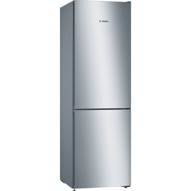 Refurbished Bosch KGN36VLEAG 324 Litre 60/40 Freestanding Fridge Freezer - Stainless steel look