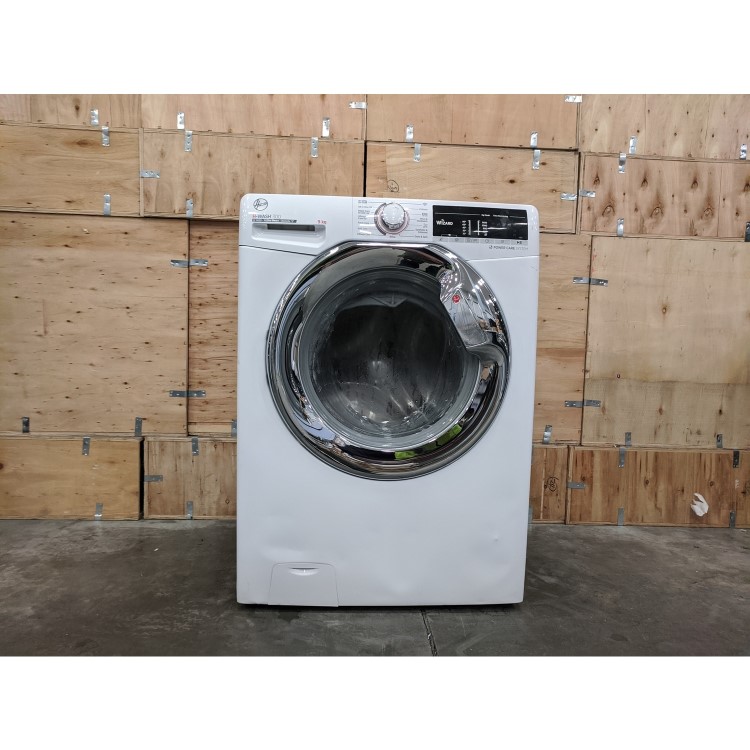 Refurbished Hoover H3WS495TACE Smart Freestanding 9KG 1400 Spin Washing Machine White