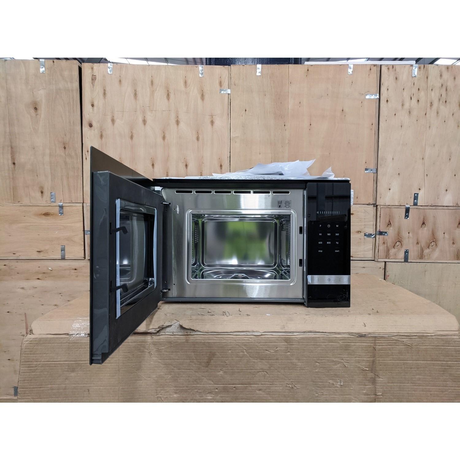 Refurbished Siemens iQ500 BF525LMS0B Built In 20L 800W Microwave