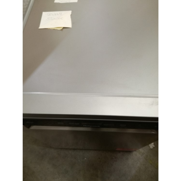 Refurbished Hotpoint HFC3C26WCXUKN Freestanding 14 Place Dishwasher Silver