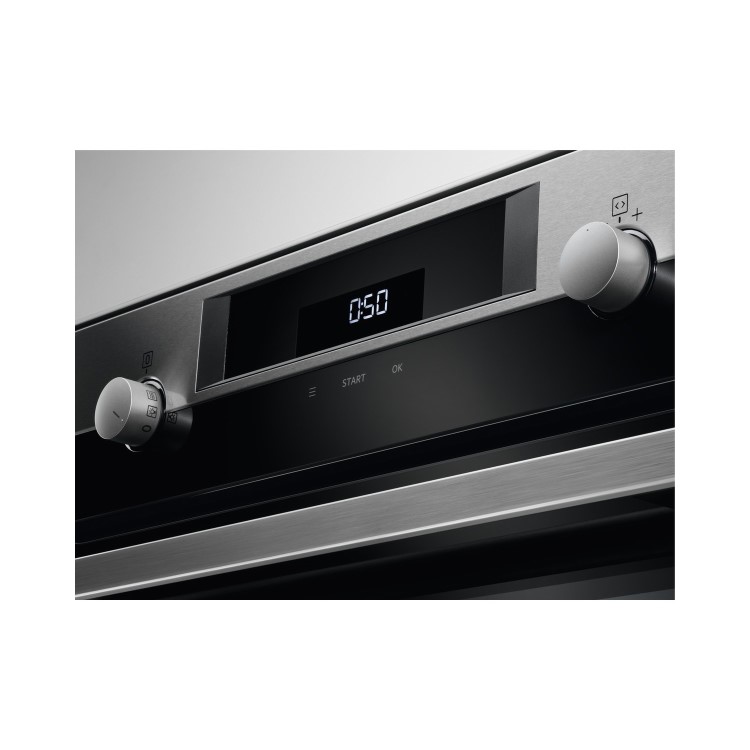 Refurbished AEG KME525800M Built In 42L 1000W Microwave & Grill Stainless Steel