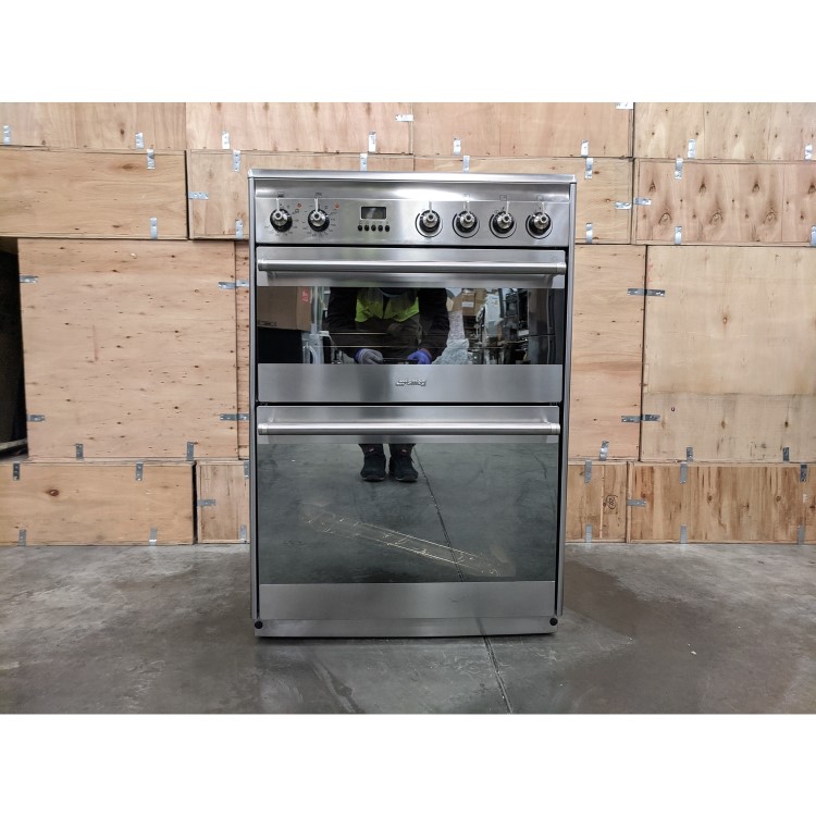 Refurbished Smeg Concert SUK62CMX8 60cm Electric Cooker Stainless Steel