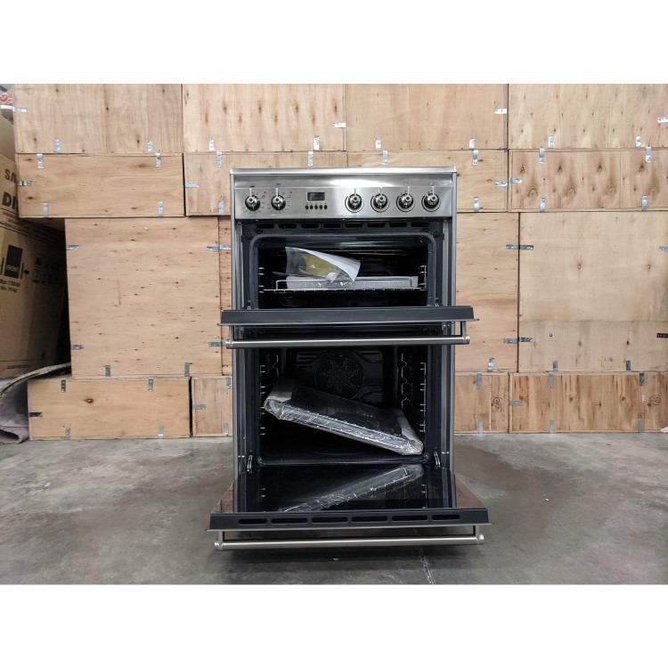 Refurbished Smeg Concert SUK62CMX8 60cm Electric Cooker Stainless Steel