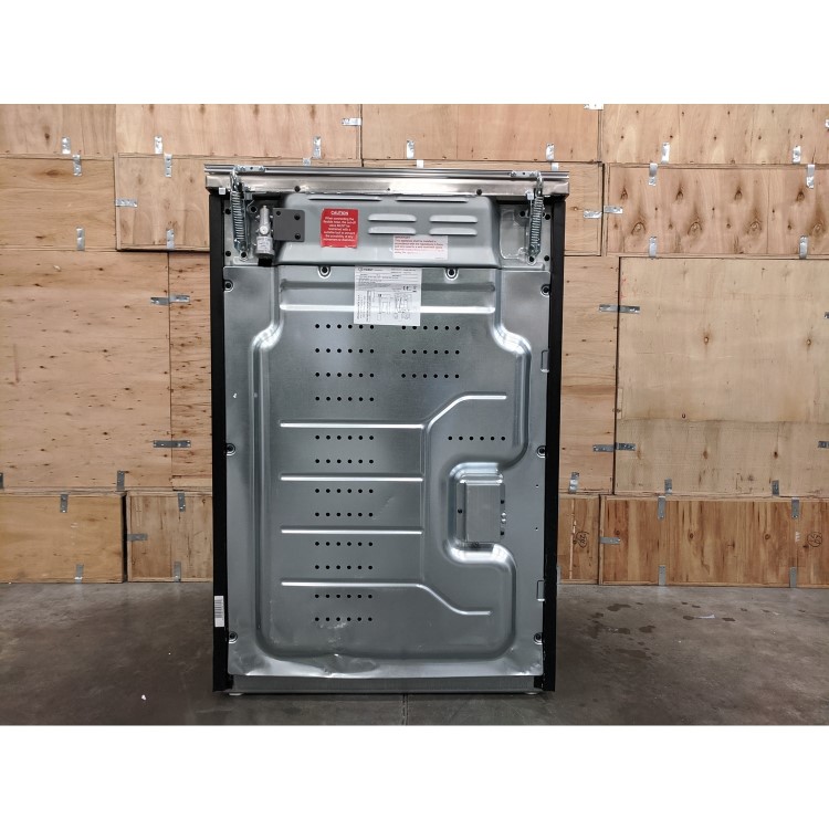 Refurbished Indesit 60cm Double Oven Dual Fuel Cooker Stainless Steel