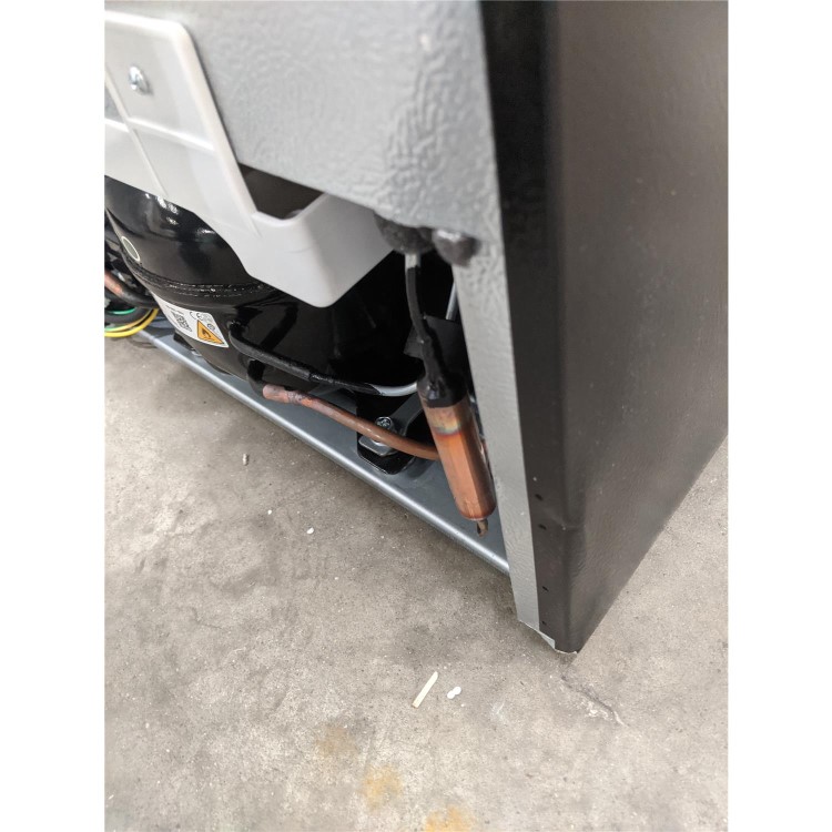Refurbished Fridgemaster MUL49102MB 84x50cm 102L Freestanding Larder Fridge - Black