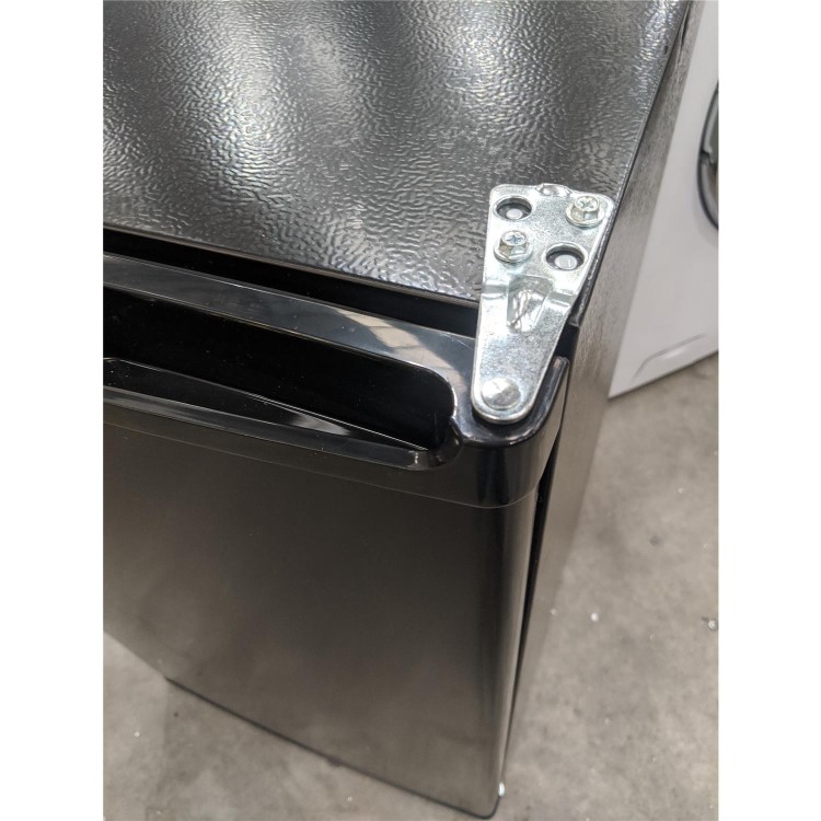 Refurbished Fridgemaster MUL49102MB 84x50cm 102L Freestanding Larder Fridge - Black