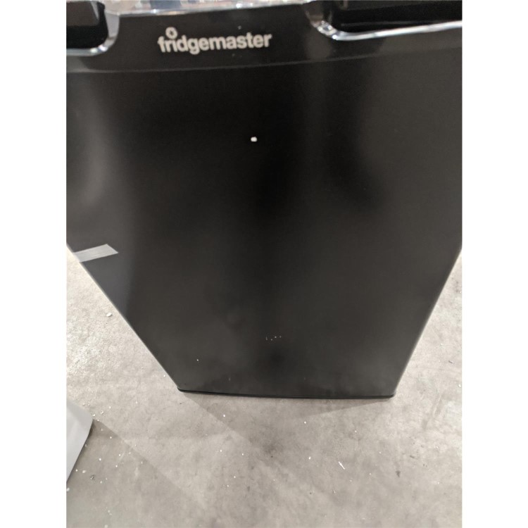 Refurbished Fridgemaster MUL49102MB 84x50cm 102L Freestanding Larder Fridge - Black