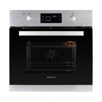 electriQ Plug In Self Cleaning Electric Single Oven - Stainless Steel