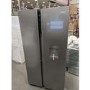 Refurbished Haier HSR3918EWPG Freestanding 521 Litre American Fridge Freezer Silver
