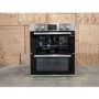 Refurbished Zanussi ZOF35661XK 60cm Double Built Under Electric Oven Stainless Steel