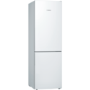 Refurbished Bosch Serie 6 KGE36AWCA Freestanding 302 Litre 60/40 Fridge Freezer White