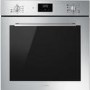 Refurbished Smeg Cucina SF6400TVX Multifuction 60cm Single Built In Electric Oven Stainless Steel