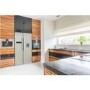Montpellier 510 Litre American Fridge Freezer- Silver