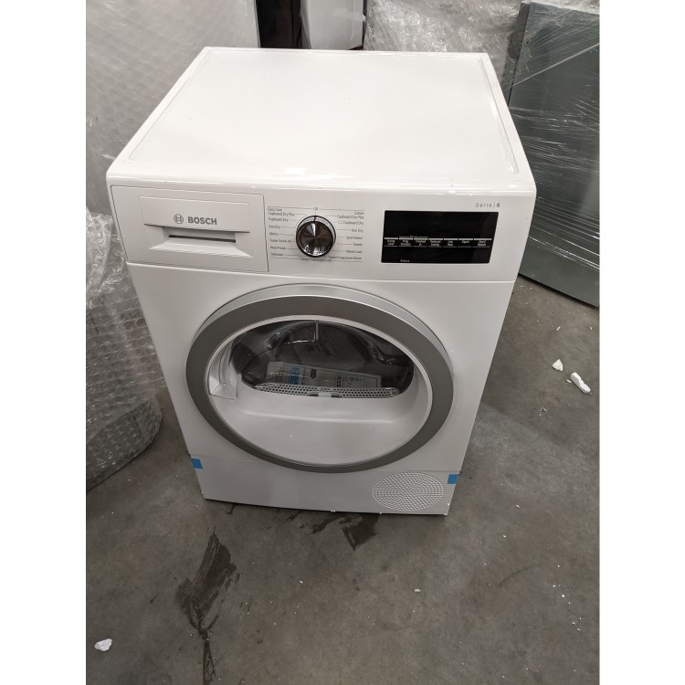 Refurbished Bosch Serie 6 WTR88T81GB Freestanding Heat Pump 8KG Tumble Dryer