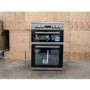 Refurbished Beko KDC653S 60cm Double Oven Electric Cooker Silver