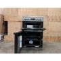 Refurbished Beko KDC653S 60cm Double Oven Electric Cooker Silver